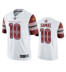 Men's Washington Commanders #10 Curtis Samuel White Vapor Untouchable Stitched Football Jersey