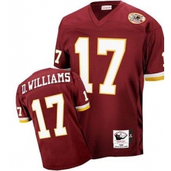 MitchellandNess Washington Redskins 1986 17 Doug Williams Authentic Throwback Jersey