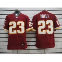 Nike Washington Redskins 23 DeAngelo Hall Red Elite NFL Jersey