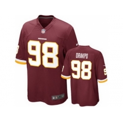 Nike Washington Redskins 98 Brian Orakpo Red Game NFL Jersey