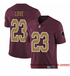 Redskins 23 Bryce Love Burgundy Red Alternate Men Stitched Football Vapor Untouchable Limited Jersey