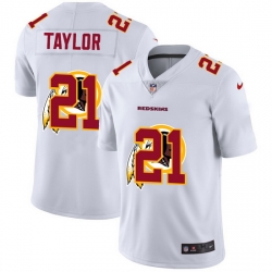 Washington Redskins 21 Sean Taylor White Men Nike Team Logo Dual Overlap Limited NFL Jersey