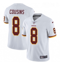 Youth Nike Washington Redskins 8 Kirk Cousins Elite White NFL Jersey