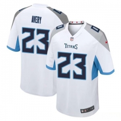 Men Tre Avery #23 Away Tennessee Titans Limited White Jersey