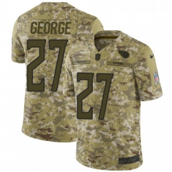 Mens Nike Tennessee Titans 27 Eddie George Limited Camo 2018 Salute to Service NFL Jersey