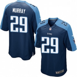 Mens Nike Tennessee Titans 29 DeMarco Murray Game Navy Blue Alternate NFL Jersey