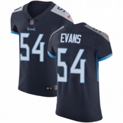 Mens Nike Tennessee Titans 54 Rashaan Evans Navy Blue Team Color Vapor Untouchable Elite Player NFL Jersey