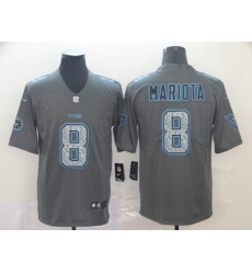 Nike Titans 8 Marcus Mariota Gray Camo Vapor Untouchable Limited Jersey