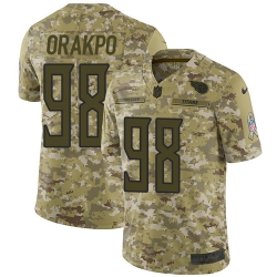 Nike Titans #98 Brian Orakpo Camo Men Stitched NFL Limited 2018 Salute To Service Jersey