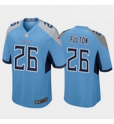 men kristian fulton tennessee titans light blue game jersey 