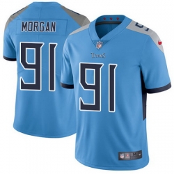 Nike Titans #91 Derrick Morgan Light Blue Team Color Youth Stitched NFL Vapor Untouchable Limited Jersey