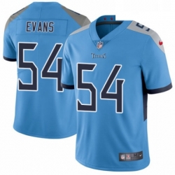 Youth Nike Tennessee Titans 54 Rashaan Evans Light Blue Alternate Vapor Untouchable Elite Player NFL Jersey