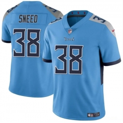 Youth Tennessee Titans 38 L'Jarius Sneed Blue Vapor Limited Stitched Football Jersey