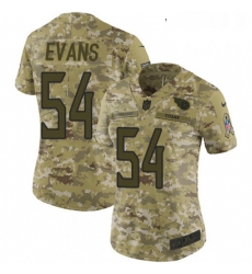 Womens Nike Tennessee Titans 54 Rashaan Evans Limited Camo 2018 Salute to Service NFL Jersey