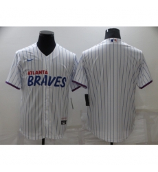 Men's Nike Atlanta Braves Blank White City Player Jersey