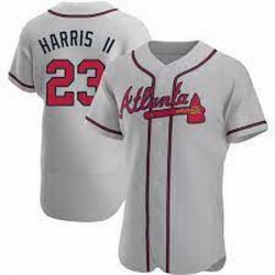 Youth Michael Harris II Atlanta Braves Road Jersey Gray