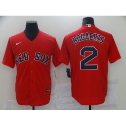 Men Boston Red Sox Xander Bogaerts 2 Red Home Jersey