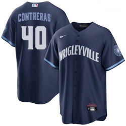 Youth Willson Contreras Chicago Cubs Wrigleyville City Connect Jersey