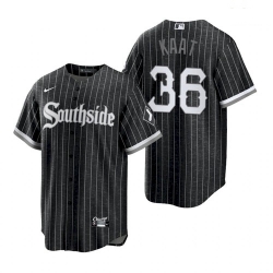 Men's White Sox Southside Jim Kaat City Connect Replica Jersey