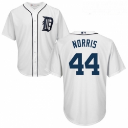 Youth Majestic Detroit Tigers 44 Daniel Norris Authentic White Home Cool Base MLB Jersey