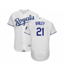 Mens Kansas City Royals 21 Homer Bailey White Flexbase Authentic Collection Baseball Jersey