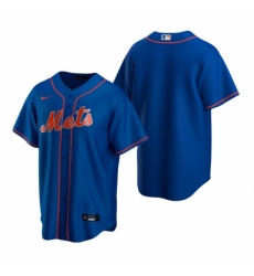 Mens Nike New York Mets Blank Royal Alternate Stitched Baseball Jersey