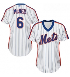 Mets #6 Jeff McNeil White(Blue Strip) Alternate Women's Stitched Baseball Jersey