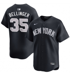 Men New York Yankees 35 Cody Bellinger Navy 2024 Alternate Limited Stitched Baseball Jersey