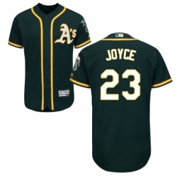 Mens Majestic Oakland Athletics 23 Matt Joyce Green Flexbase Authentic Collection MLB Jersey