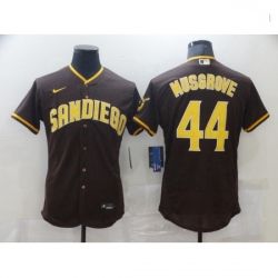 Men Nike San Diego Padres Joe Musgrove Brown Collection Baseball Player Jersey