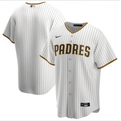 Men San Diego Padres Nike White Blank Jersey