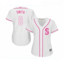 Womens Seattle Mariners 0 Mallex Smith Replica White Fashion Cool Base Baseball Jersey 