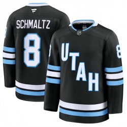 Men Utah Hockey Club ACTIVE PLAYER Custom Black Stitched Jersey