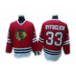 Chicago Blackhawks #33 BYFUGLIEN Jerseys red