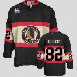 Chicago Blackhawks #82 Tomas Kopecky Winter Classic Black