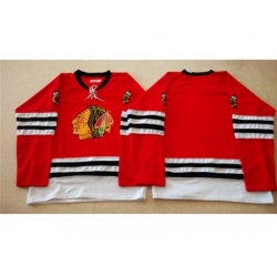 Chicago Blackhawks Blank Red Mitchell And Ness 1960-61 Stitched NHL Jersey