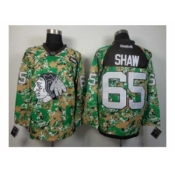 NHL Jerseys Chicago Blackhawks #65 Shaw camo