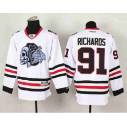 nhl jerseys chicago blackhawks #91 richards white-1[the skeleton head]