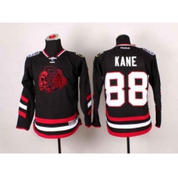 youth nhl jerseys chicago blackhawks #88 kane black-1[2014 Stadium Series][the skeleton head]