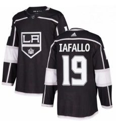 Mens Adidas Los Angeles Kings 19 Alex Iafallo Premier Black Home NHL Jersey 