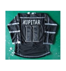 NHL Los Angeles Kings #11 Anze Kopitar Black Jersey