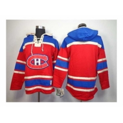 NHL Jerseys Montreal Canadiens blank red[pullover hooded sweatshirt]