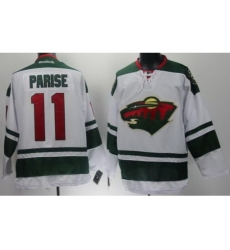 Minnesota Wild 11 Zach Parise White NHL Jerseys New