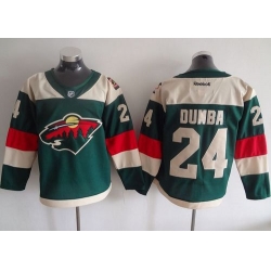 Wild #24 Matt Dumba Green 2016 Stadium Series Stitched NHL Jersey