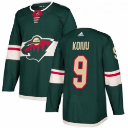 Youth Adidas Minnesota Wild 9 Mikko Koivu Premier Green Home NHL Jersey 