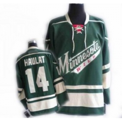 Youth Minnesota Wild 14# HAVLAT GREEN2