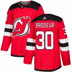 Mens Adidas New Jersey Devils 30 Martin Brodeur Premier Red Home NHL Jersey 