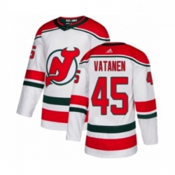 Mens Adidas New Jersey Devils 45 Sami Vatanen Premier White Alternate NHL Jersey 