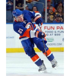 New York Islanders #21 Kyle Okposo blue jersey