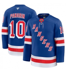 Men New York Rangers 10 Artemi Panarin Royal 2024 25 Home Stitched Hockey Jersey